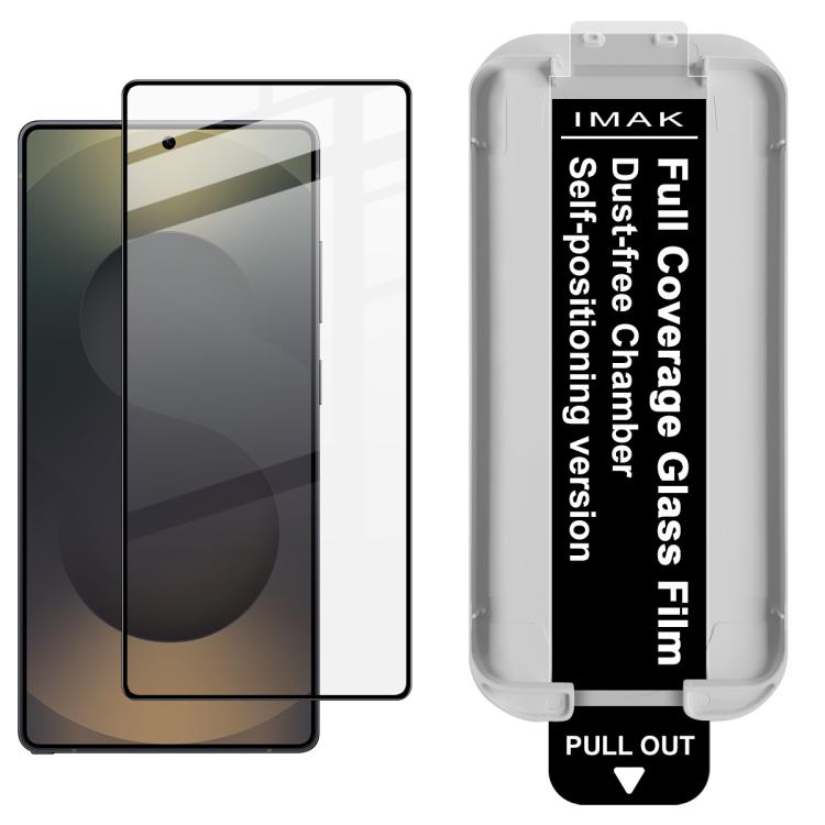 

For Samsung Galaxy S25 Ultra 5G imak Dust-free Chamber Locator Full Coverage Tempered Glass Film