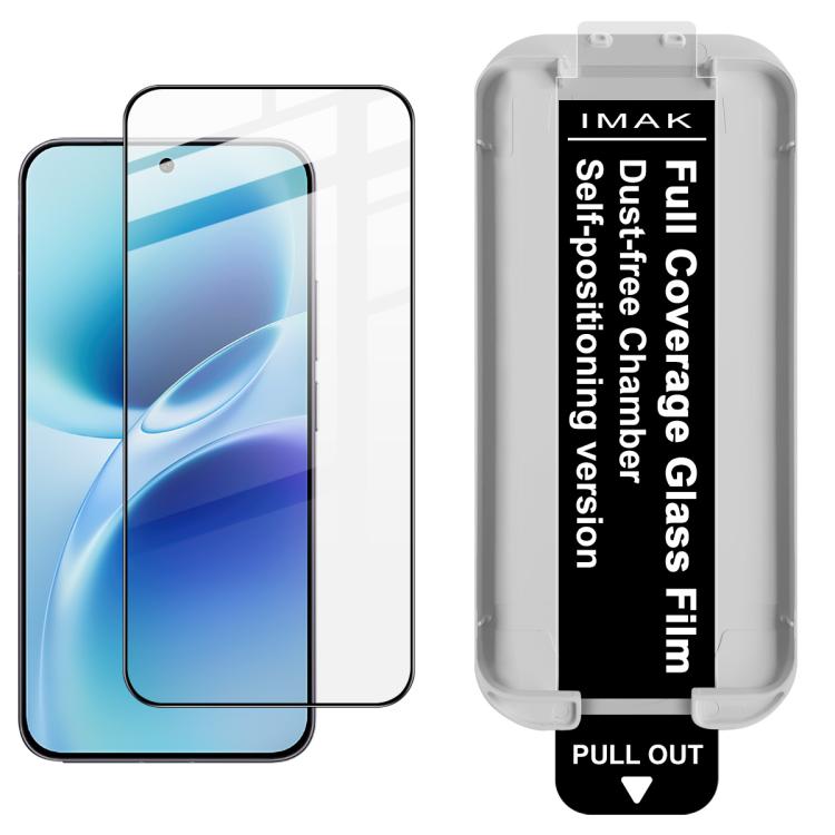 

For vivo S50 Pro mini 5G/X300 FE 5G imak Dust-free Chamber Locator Full Coverage Tempered Glass Film