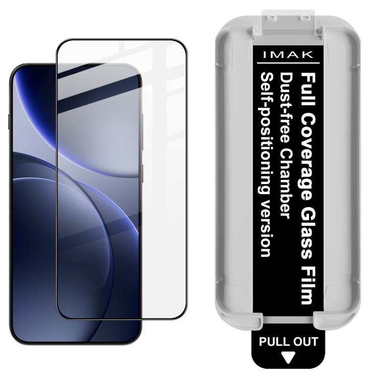 

For OPPO Find X9 imak Dust-free Chamber Locator Full Coverage Tempered Glass Film