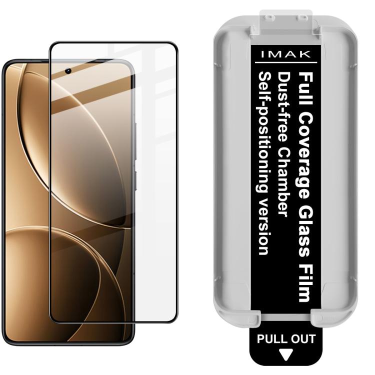 

For Redmi K80 / POCO F7 Pro imak Dust-free Chamber Locator Full Coverage Tempered Glass Film