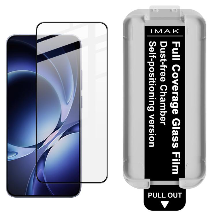 

For Redmi K80 Ultra imak Dust-free Chamber Locator Full Coverage Tempered Glass Film