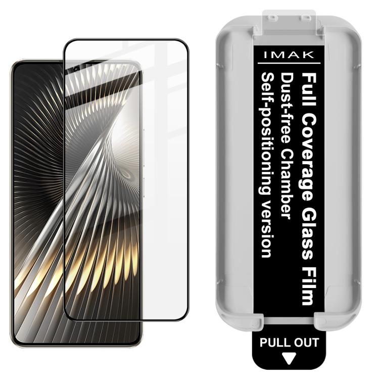 

For Redmi Turbo 3/POCO F6 imak Dust-free Chamber Locator Full Coverage Tempered Glass Film