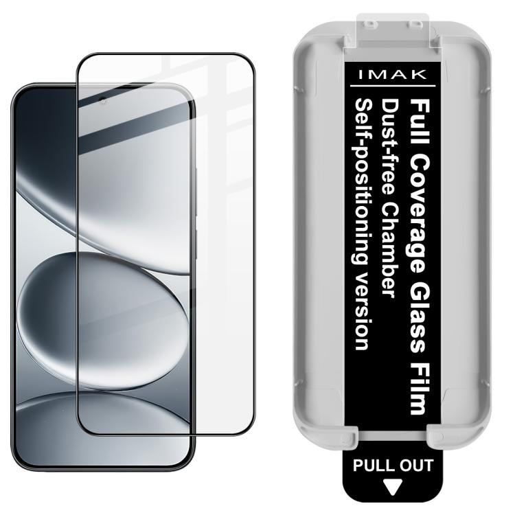 

For Redmi Note 15 Pro 5G Global 163.6 imak Dust-free Chamber Locator Full Coverage Tempered Glass Film