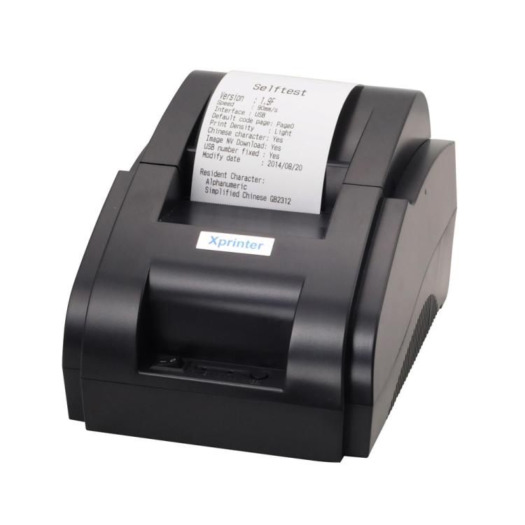 Xprinter XP58IIH 58mm Thermal Receipt Printer, Interface:USB(US Plug)