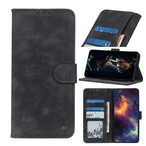 

For Xiaomi Poco X3 NFC Antelope Texture Magnetic Buckle Horizontal Flip PU Leather Case with Card Slots & Wallet & Holder(Black)