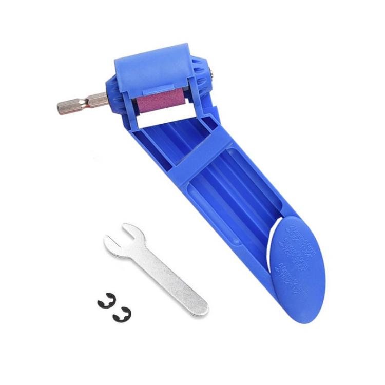 

Portable Drill Bit Grinding Wheel Sharpener Quick Sharpening Grinder, Type:Blue Grinding Tool Set