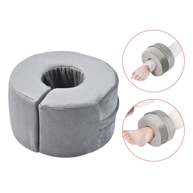 

Hand And Foot Care Pillow Cushion Sponge Position Cushion(Gray Velvet Ankle Ring)