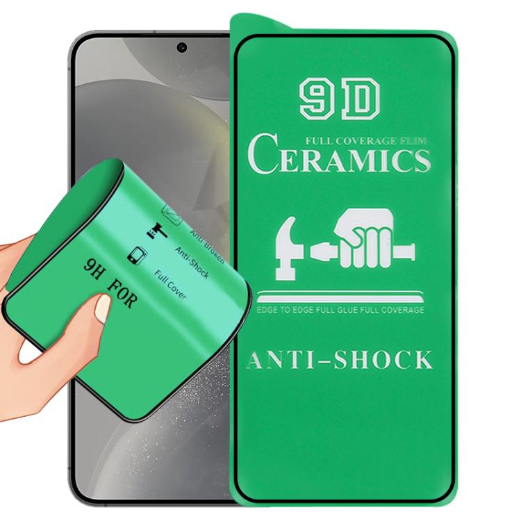 

For Samsung Galaxy S24+ 5G 9D Full Screen Full Glue Ceramic Film