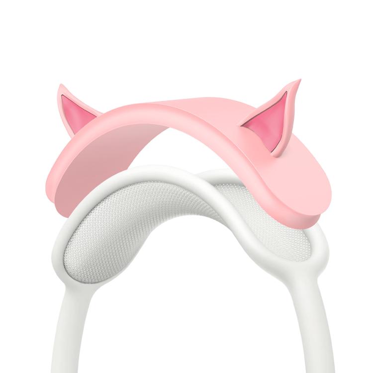 

For AirPods Max Elf Ear Silicone Headband Decorative Cover(Pink)