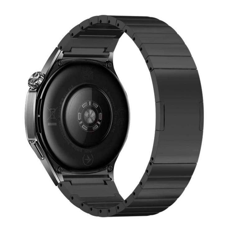 For OPPO Watch X2 / Watch X One Beads Folding Buckle Titanium Alloy Watch Band(Black)