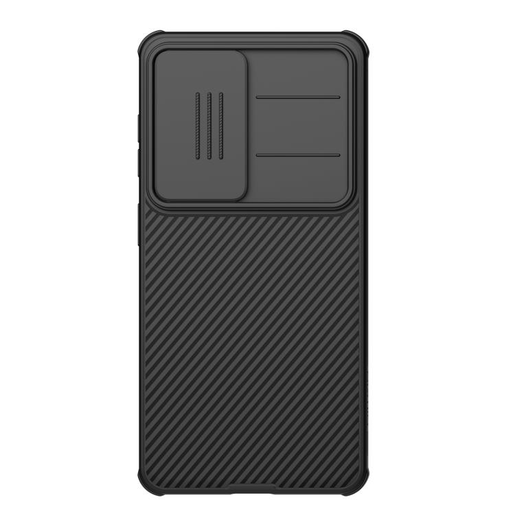 

For Samsung Galaxy S26 5G NILLKIN Black Mirror Pro Series Camshield PC Phone Case(Black)