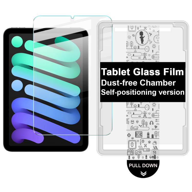 For iPad mini 6 / mini 2024 imak Dust-free Chamber Locator Tablet Tempered Glass Film