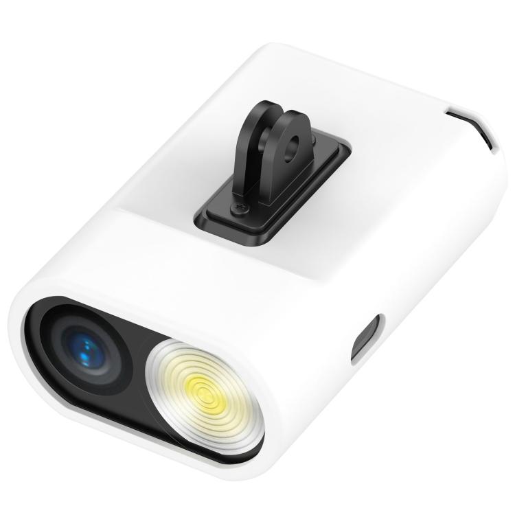 For Garmin Varia Vue Headlight Cycling Recorder Silicone Protective Case(White)