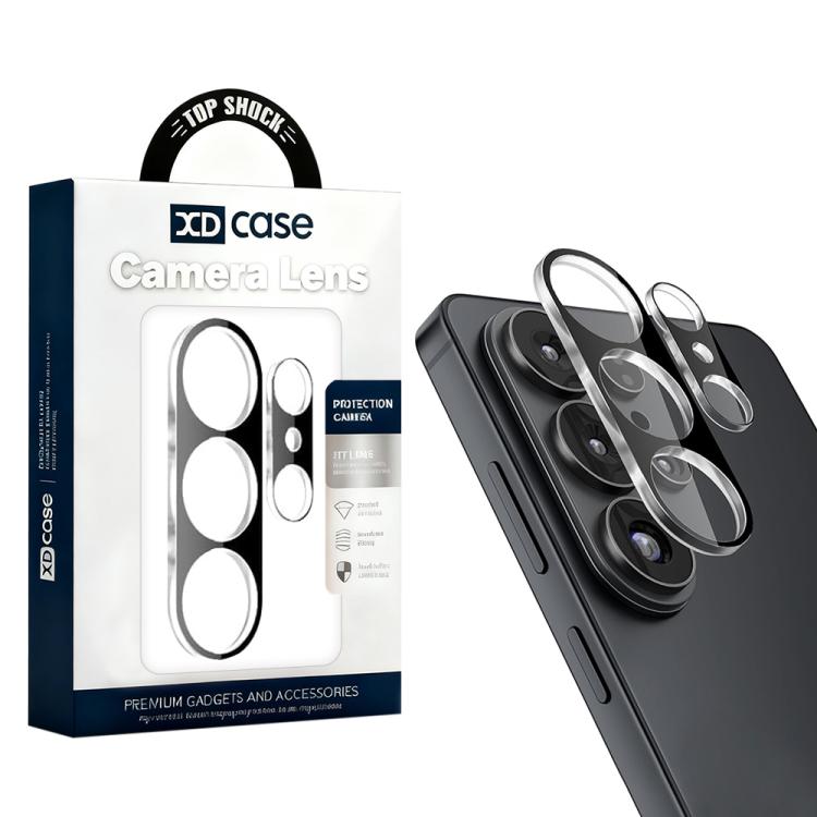 

For Samsung Galaxy S26 Ultra 5G XDcase HD Tempered Glass Camera Lens Protector(Silkscreen Black)