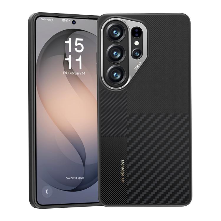 

For Samsung Galaxy S26 Ultra 5G Benks Montage MagSafe Shockproof Phone Case(Black)