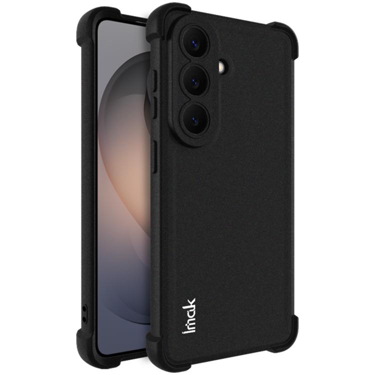 

For Samsung Galaxy S26+ 5G imak Shockproof Airbag TPU Phone Case(Matte Black)