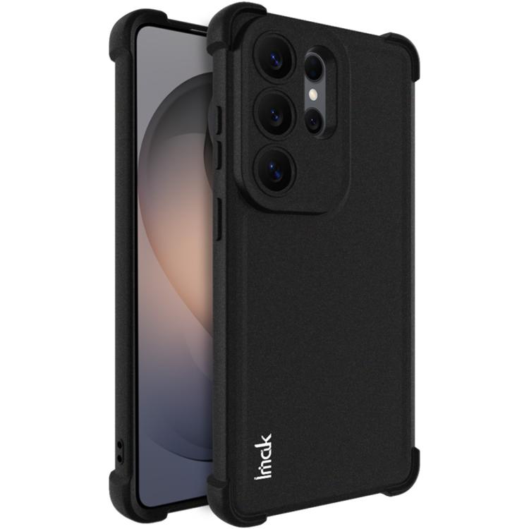 

For Samsung Galaxy S26 Ultra 5G imak Shockproof Airbag TPU Phone Case(Matte Black)