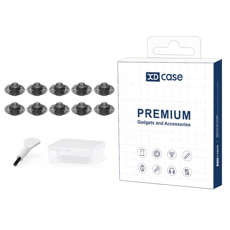 

XDcase 10pcs Replacement Silicone Ear Tips Kit for Phonak Hearing Aids, Size:S(Open)