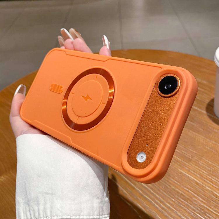 For iPhone Air Metal Magnetic Ring TPU Shockproof Phone Case(Orange) — купить у Sunsky-online WW