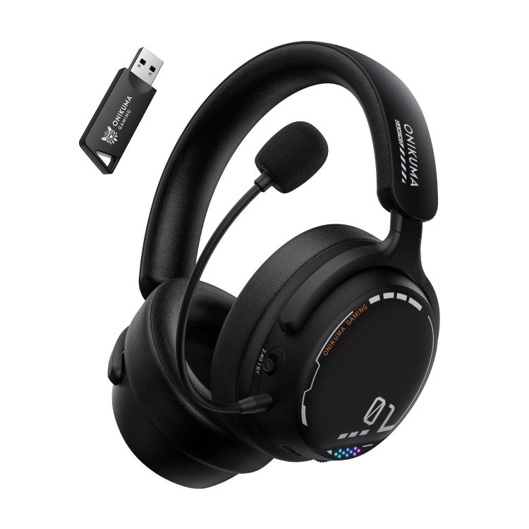 

ONIKUMA GT886 Tri-mode Bluetooth 2.4G Wired E-sports Game Headset(Black)