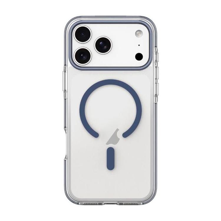 For iPhone 17 Pro Dual-Color PC Hybrid TPU Magnetic Phone Case(Dark Blue) — купить у Sunsky-online WW