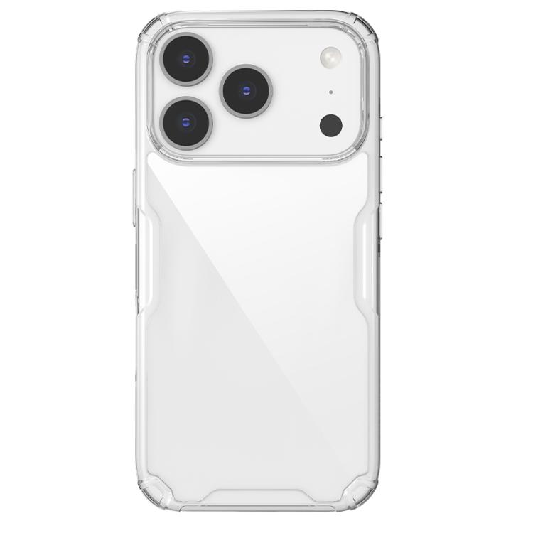 For iPhone 18 Pro NILLKIN Ultra Clear PC + TPU Phone Case(White)