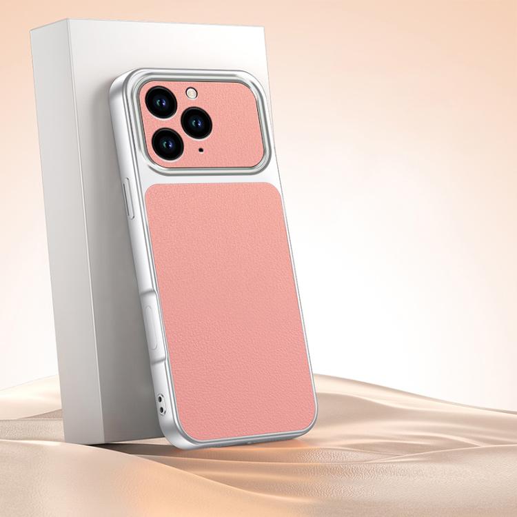 For iPhone 11 Pro Lambskin Series Skin Feel Shockproof Phone Case(Pink) — купить у Sunsky-online WW