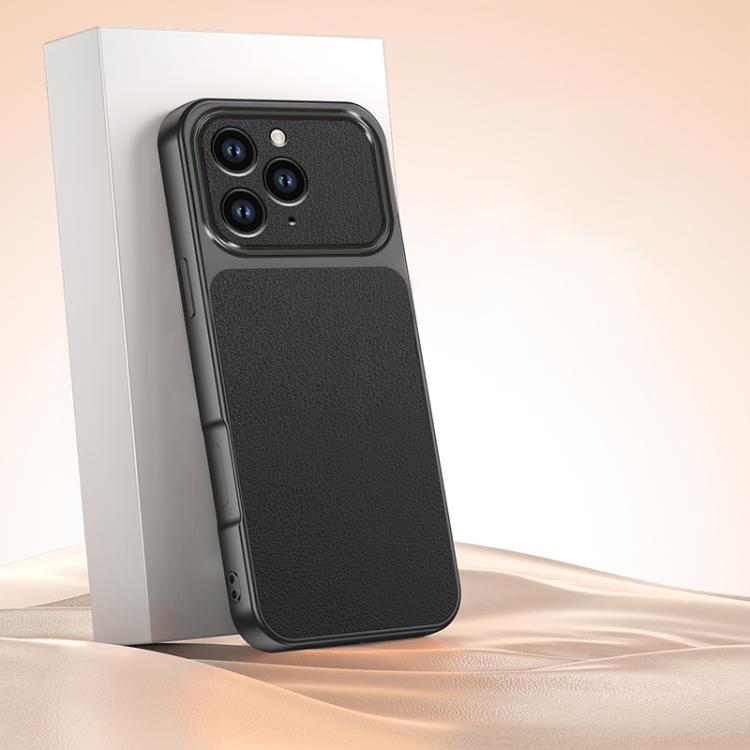 For iPhone 13 Pro Lambskin Series Skin Feel Shockproof Phone Case(Black) — купить у Sunsky-online WW