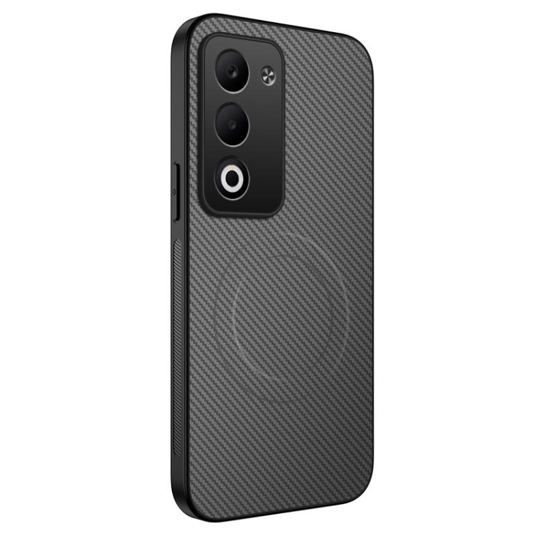 

For Redmi 15 5G / 4G EU 171mm WANLONFENG TQ Series Magnetic Carbon Fiber Texture PC Hybrid TPU Phone Case(Grey)