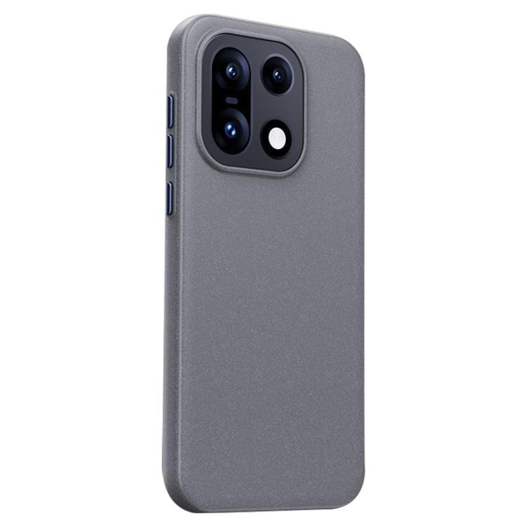 

For OnePlus 15 Boundless Series Rock Sand Magnetic Phone Case(Grey)