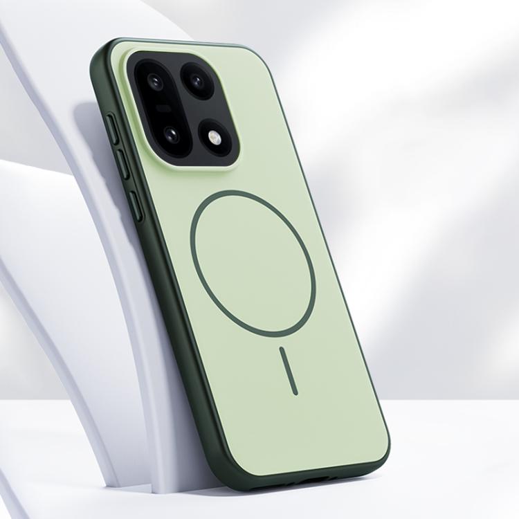 For OnePlus 15 Boundless Series Skin Feel Magnetic Full Coverage Phone Case(Matcha Green)