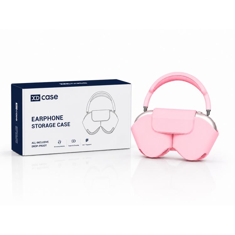 

For Apple AirPods Max / Max 2 XDcase Smart Sleep Headset Soft Silicone Storage & Protective Case(Pink)