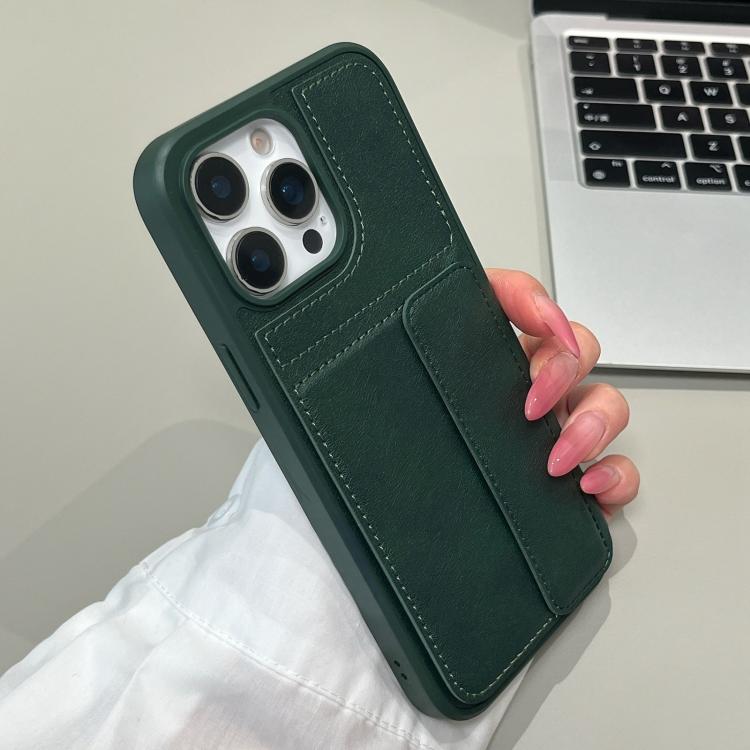 

For iPhone 14 Pro Max Multifunctional Premium Card Bag Holder Phone Case(Green)
