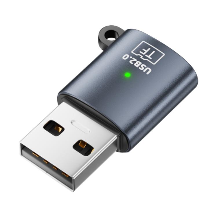 

TF Adapter Mini Card Reader, Style:USB to TF Card(Dark Grey)
