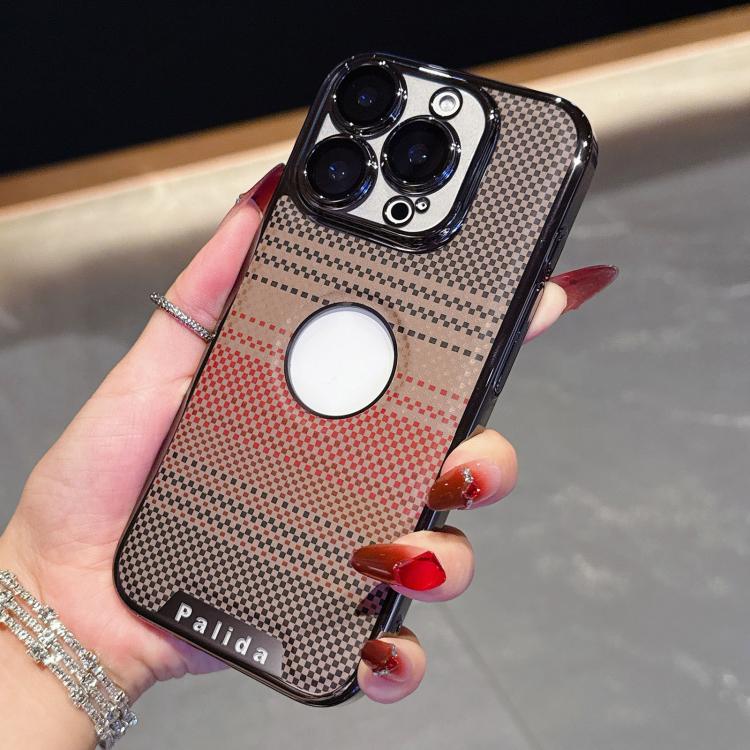 For iPhone 16 Pro Palida Electroplated Kevlar Texture Shockproof Phone Case(Dusk)
