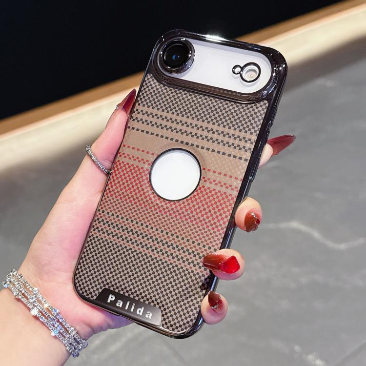 For iPhone Air Palida Electroplated Kevlar Texture Shockproof Phone Case(Dusk)