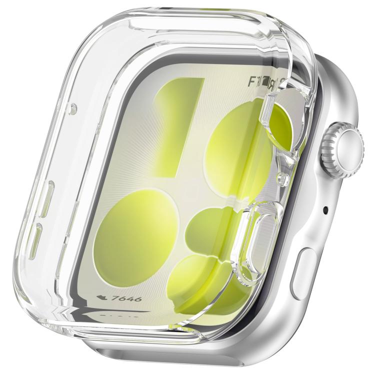 

For Huawei Watch Fit 5 Pro xDfind Full-Coverage Electroplated TPU Watch Case(Transparent)