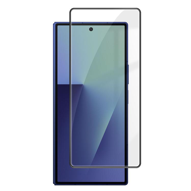 

For Galaxy Z Fold8 Outer Screen Kalebol High-Aluminum Screen-Printed Full-Coverage Anti-Fingerprint Black-Bordered HD Tempered Glass Film