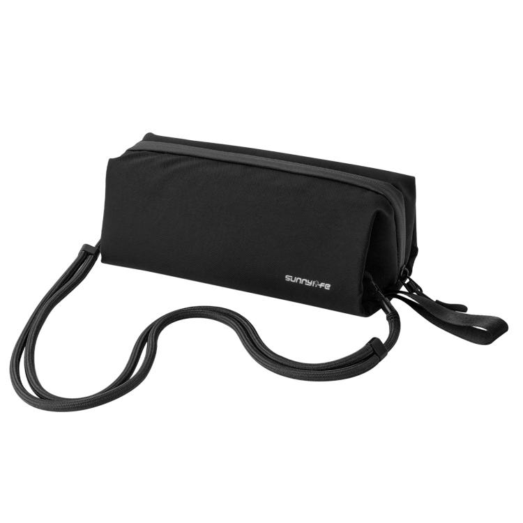 

For DJI OSMO Pocket 4 / 3 Sunnylife Multi-Use Electronics Organizer Pouch Series Handbag Storage Shoulder Bag Upgraded Pouch(Black)