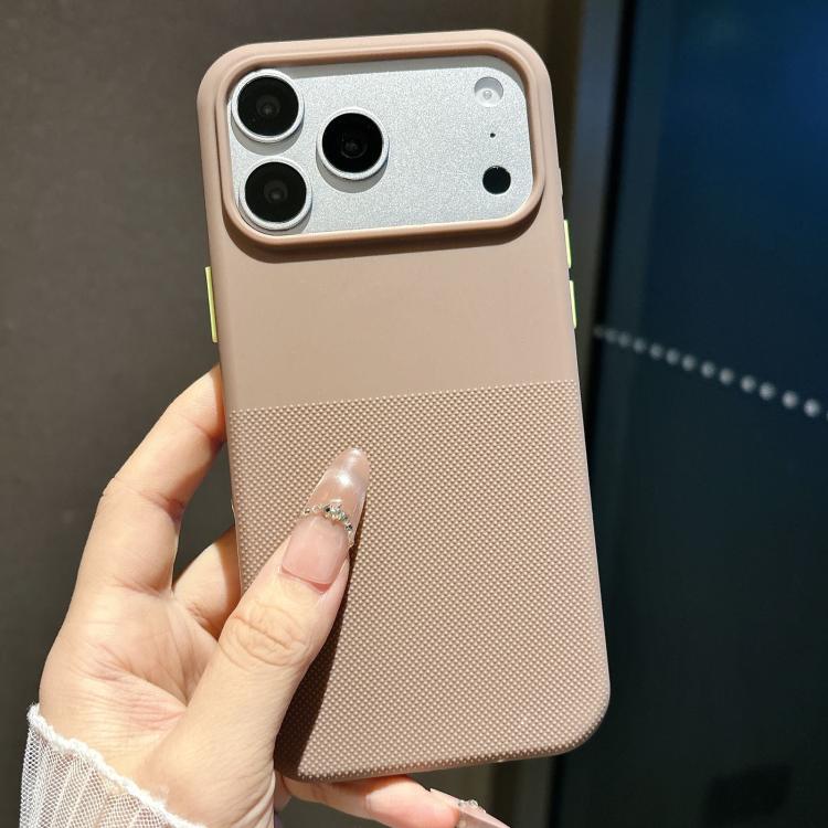 For iPhone 18 Pro Max / 17 Pro Max Polka Dot Velvet TPU Shockproof Phone Case(Brown)