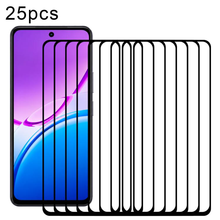 

For vivo Y31s 5G 2026 25pcs High Aluminum Full Screen Silk Printing Tempered Glass Film