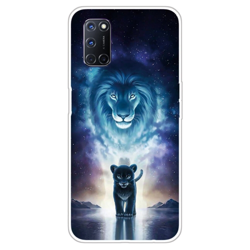 

For OPPO A52 / A72 / A92 Colored Drawing Clear TPU Cover Protective Cases(The Lion King)