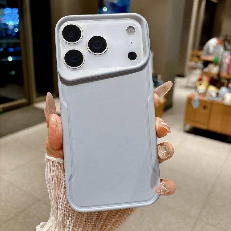 For iPhone 17 Pro Max Slim Waist Design Soft TPU Shockproof Phone Case(Sierra Blue)