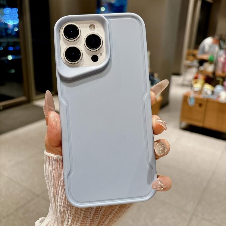 For iPhone 12 Pro Slim Waist Design Soft TPU Shockproof Phone Case(Sierra Blue)