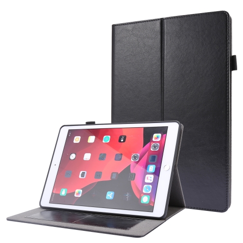 

For iPad 10.2 / iPad Pro 10.5 Crazy Horse Texture Horizontal Flip Leather Case with 2-folding Holder & Card Slot(Black)