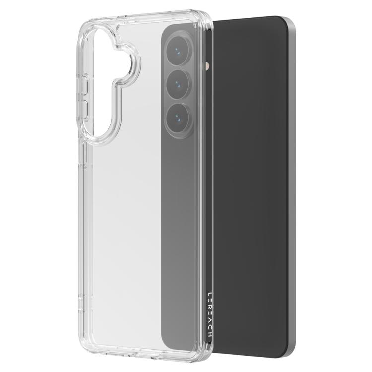 

For Galaxy S26+ 5G LeReach TOC Clear Series Dual-Composite Armor TPU + Acrylic Shockproof Phone Case(Transparent)