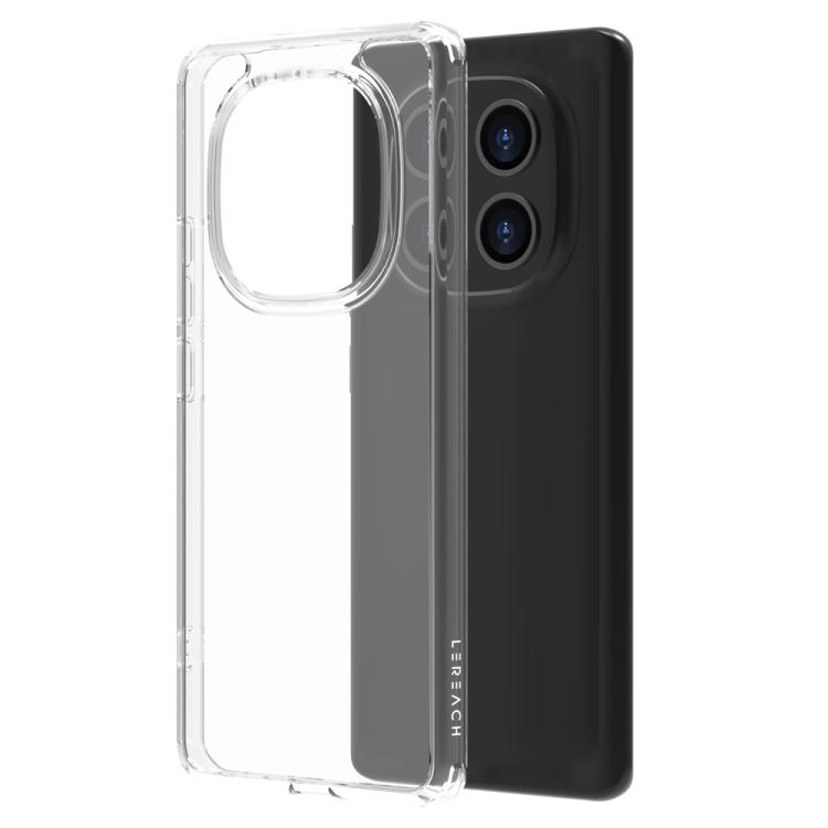 

For Redmi Note 15 5G Global LeReach TOC Clear Series Dual-Composite Armor TPU + Acrylic Shockproof Phone Case(Transparent)