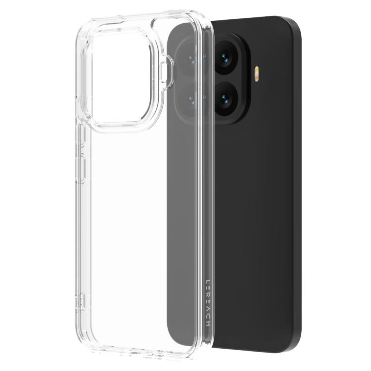 

For Xiaomi 15T Pro 5G LeReach TOC Clear Series Dual-Composite Armor TPU + Acrylic Shockproof Phone Case(Transparent)