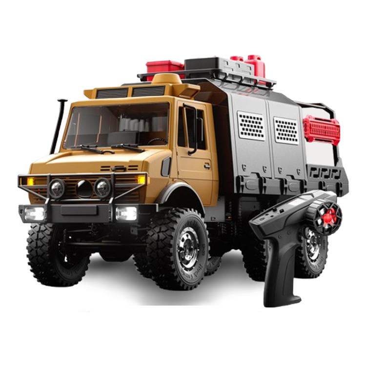 

JJR/C C8823C Unimog Six Wheels All Terrain Remote Control Car C-Type Crossing Flagship Edition(Yellow)