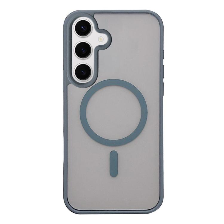 For Galaxy S24 5G Frosted Skin Feel MagSafe Phone Case(Titanium Gray)